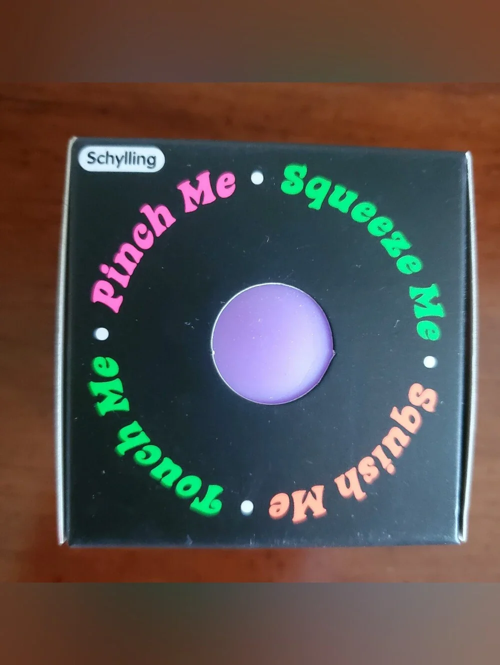Schylling NEEDOH The Groovy Glob Classic, Squishy, Stress Ball, Purple New